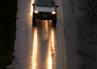 CarLightsRainyRoad copy  Vehicles make their way down Fairview Avenue in Spartanburg, SC during 5:00 p.m. traffic through the rainy weather Tuesday evening, 3-23-05. (AP Photo/Spartanburg Herald-Journal/Tim Kimzey)